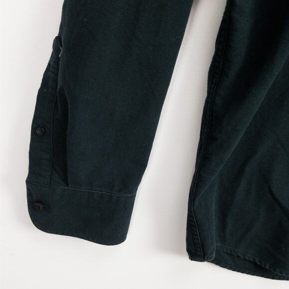 UNTUCKit Brushed Cotton Button Up Shirt Men's 2X Black Office Casual Modern - Picture 5 of 12